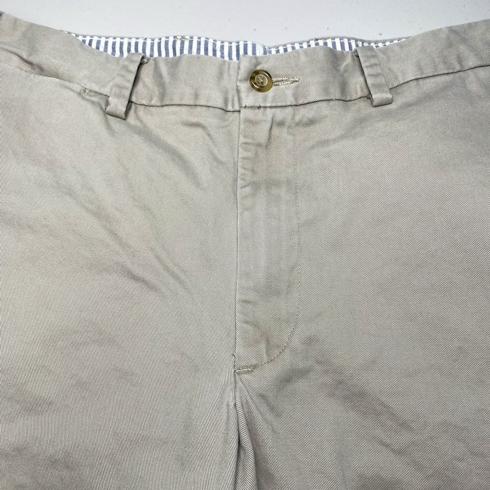 Bills Khakis Chinos 33x30 Mens Flat Front Beige Khaki Preppy USA